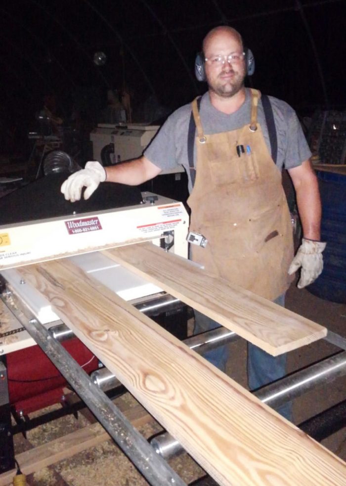 Jim HATED his old planer...LOVES his new Woodmaster. Says, 