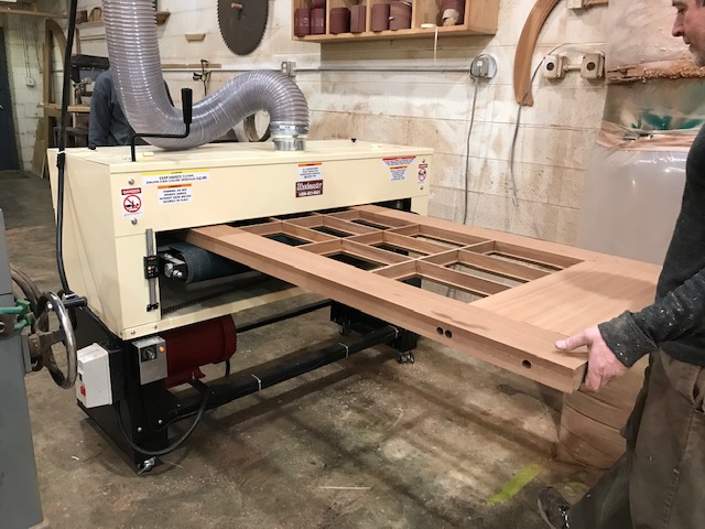 High-End Millwork with a Woodmaster Drum Sander