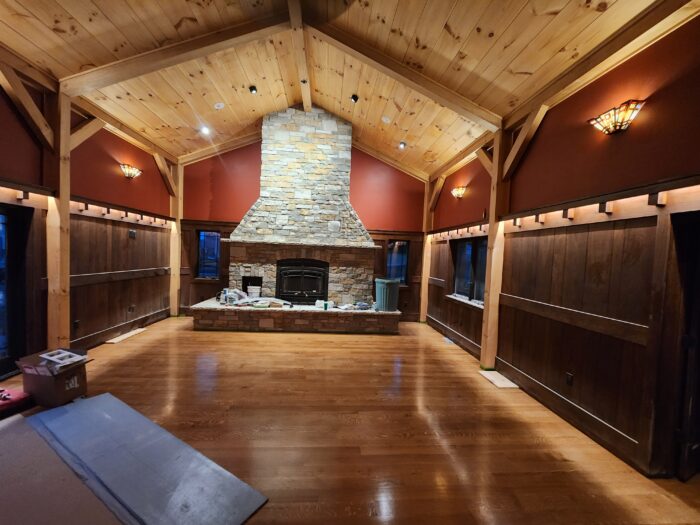4-Head WOODMASTER 4000 - key to Mark's eye-popping Great Room